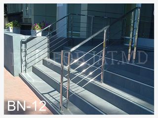 Balustrade din inox, balustrade fier forjat, balustrade la balcon, balustrade la scari foto 6