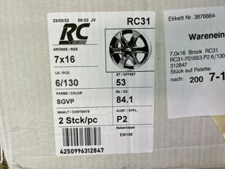 6x130 R16 Brock RC31 (Mercedes Sprinter / VW Crafter) foto 8