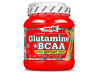 Аминокислоты AMIX Glutamine + BCAA 530 gr. foto 1