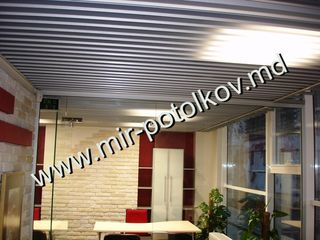 Экранный металический подвесной потолок в Молдове foto 6