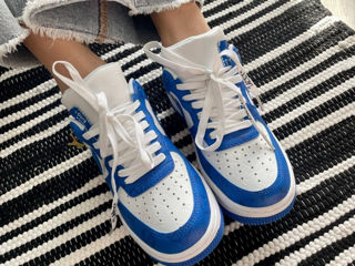 Nike Air Force 1 Low x Louis Vuitton By Virgil Abloh White/Blue Women's foto 9