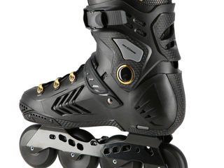 Role NA20002 Abisal Ролики black-gold SLALOM 39,40,41,42,43,44 foto 3