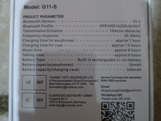 Căști Wireless Bluetooth 5.3 calitative foto 2