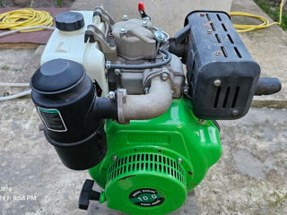 Двигатель-дизель 10Л/С воздушного охлаждения,нуждается в ремонте,в работе был один сезон
