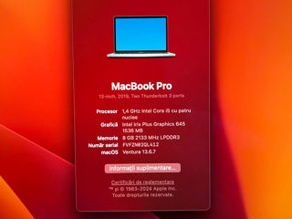 MacBook Pro 13 2019 foto 3