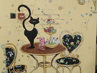 Художник /pictor /художественная роспись стен в интерьере /grafiti/ picturi pe pereti foto 7