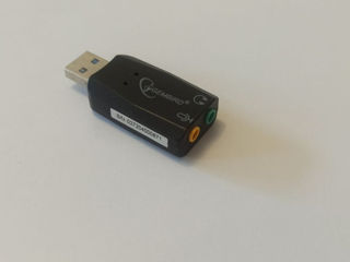 USB Аудиокарта Gimbird Наушники/микрофон