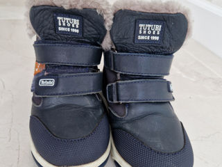 Зимние ботинки 23 размер для ребёнка 1,5 года. foto 3