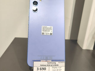 Samsung Galaxy A34 6/128GB, preț - 3690 lei