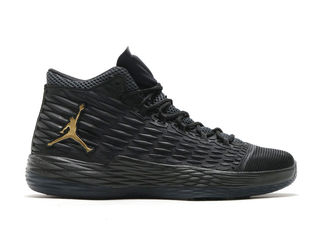 Nike air jordan melo 13 black gold фото 2