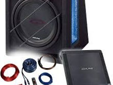 Subwoofer Alpine  originale noi in cutie in rate! foto 9
