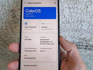 OPPO A40 128/4+4 GB. Stare ideală, practic nou! foto 2
