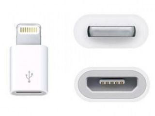 Adapter Lapara Apple Lightning - Micro USB, Incarcator pentru Automobil  USB, CR 2032 3V foto 2