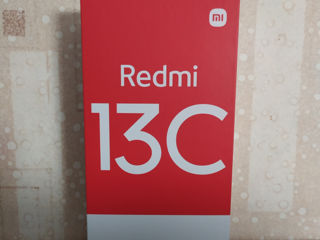 Смартфон Xiaomi Redmi 13C, 6.74", 8/256Гб, белый, новый, доставка