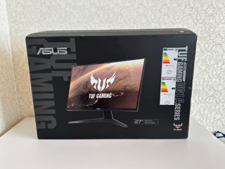 Monitor Gaming LED IPS ASUS TUF VG279Q1A, 27", Full HD, 165Hz, FreeSync Premium, negru