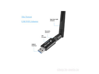 WiFi Адаптер USB 1200M Dual Band foto 7