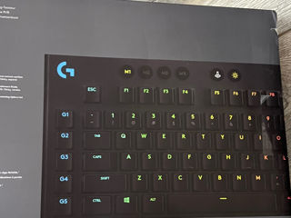 Tastatură Logitech G815 Lightsync Black gaming foto 3