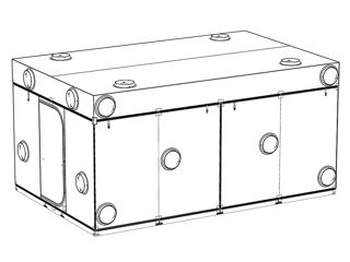 Мини теплицы для дома, Гроутент Гроубокс Grow Tent Grow Box foto 6