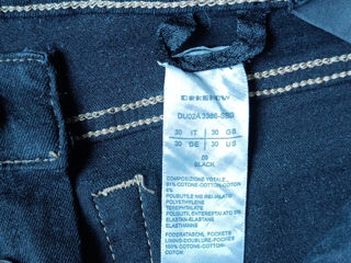 Rick owens Detroit cut waxed jeans foto 3