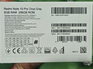 Xiaomi Redmi Note 10 Pro + наушники 8/256Gb фото 0