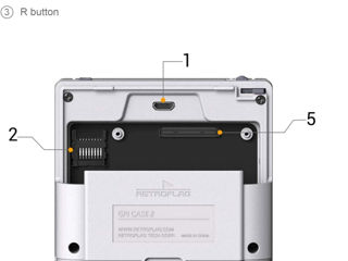 Retroflag GPi CASE 2 для вычислительного модуля Raspberry Pi 4 (CM4) foto 6