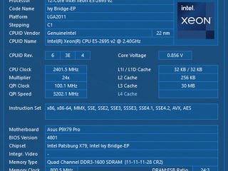 Asus P9x79 Pro & Intel Xeon E5-2695 V2 foto 7