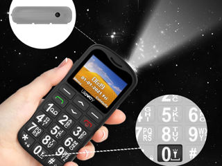 Telefon mobil Uleway Pay as You Go pentru seniori, 2G GSM SIM foto 2
