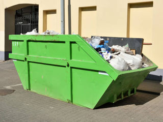 Вывоз строительного мусора - контейнер для мусора  Бункер строимусор, container gunoi foto 1