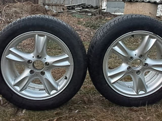 Vând roti de iarna tog cu discuri de mercedes foto 5