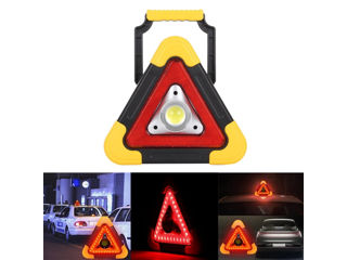 Фонарь-прожектор - аварийный знак, с функцией Powerbank и зарядкой от USB и от солнца фото 11
