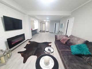 Exclusiv!!! Chirie lux 2-dormitoare+Living, 115m2, bloc nou, design interior, tehnica, Centru foto 1