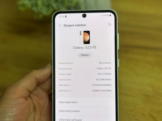 Samsung S23 FE 8/128gb ca nou foto 4