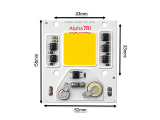 SMT-2b72c-50w modul LED de 220 volți foto 2