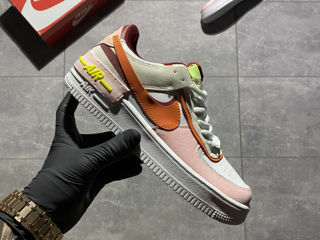 Nike Air Force 1 Shadow Pink/Red Women's