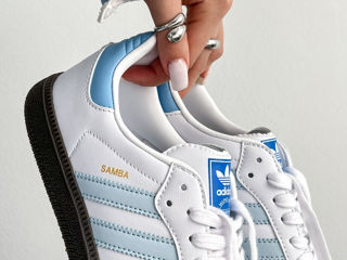 Adidas Samba Og White Halo Blue foto 5