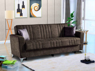 Canapea extensibilă  și confortabilă în living foto 1
