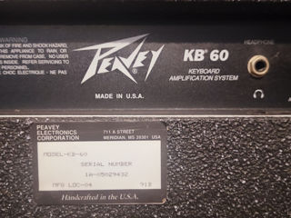 Гитарный усилитель PEAVEY KB 60 ! foto 4