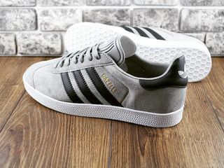 Adidas Gazelle Grey & Black фото 5