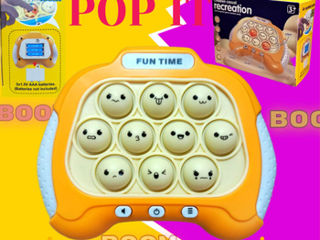 Электронный поп ит. Pop it интерактивная игрушка антистресс .Детская интерактивная игрушка Quick Pop foto 4