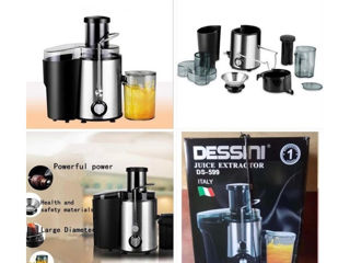 Соковыжималка, Storcatoare Dessini Juicer Extractor DS-599. Производство Италия. Fabricat in Italia. foto 3