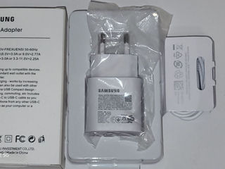 Încărcător original Samsung de 25 wati cu cablu type c