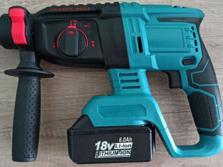 аккумуляторный перфоратор Makita DHR 242 18V, аккумулятор 6.0 Ah, новый