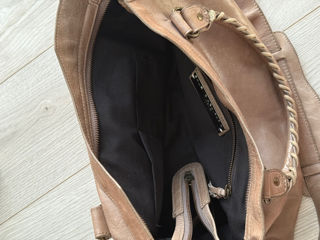 Balenciaga City Vintage Beige Leather Bag foto 8