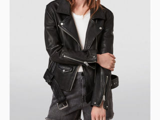 Allsaints кожаная косуха L foto 3