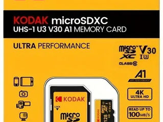 MicroSD Kodak 64Gb, 128Gb