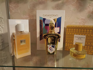 Xerjoff Casafutura 100ml ,  Vilhelm Parfumerie Stockholm 1978 50ml, Lalique Infinite Shine 100ml