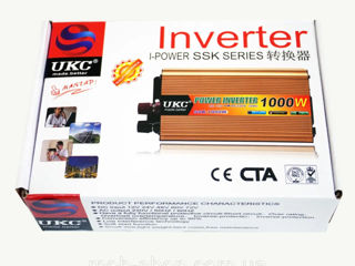 Преобразователь Тока 12В-220В Invertor electric от 500w до 7 000w foto 3