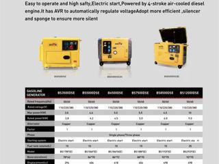 Импортируем бензиновые, газ-бензин, дизельные генераторы, оптовые цены. оптом на заказ! foto 8
