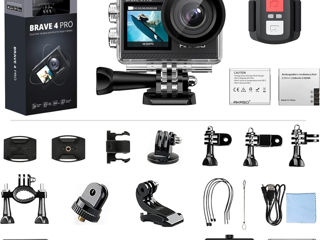 New Akaso Brave 4 Pro Camera video sport Action Camera 4K, Wi-Fi, 20MP foto 3