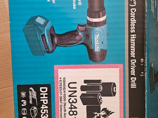 Шуруповёрт ударный Makita DHP453 новый foto 5